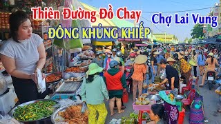 Không ngờ chợ quê ở Miền Tây lại bán nhiều đặc sản chay lạ mà ngon đến vậy | Chợ Lai Vung, Đồng Tháp