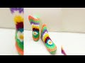 latest girls socks design hand knitting woolen socks