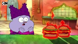 Making flam-o-burgers