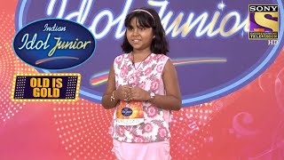 Anjana ने Auditions में "Aapki Nazro" पे लगाए Neat & Gentle Notes | Indian Idol Junior | Old Is Gold