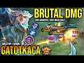 GATOTKACA BEST BUILD 2024 | BUILD TOP GLOBAL GATOTKACA GAMEPLAY | MOBILE LEGENDS✓