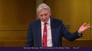 Members' Business: Marking the 40th Anniversary of the Miners’ Strike - 27 November 2024