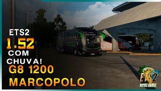 DE ARARAQUARA PARA SÃO CARLOS 🚛 VIAGEM COM CHUVA🚛ETS2 1.52🚛#eurotrucksimulator2 #pov #busologo