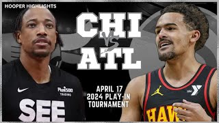 Chicago Bulls vs Atlanta Hawks  Game Highlights | 2024 NBA Play-In Tournament