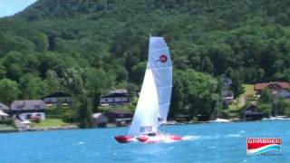 Aufblasbarer Segel-Katamaran, inflatable sailing-catamaran - Grabner - Happy Cat Racing