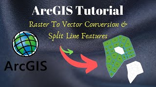 Raster to Vector Conversion & Split Line Features at their Intersection Point in ArcGIS