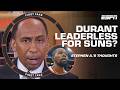 'He's been LEADERLESS!' - Stephen A. LACKS BELIEF in Suns and Kevin Durant 😬 | First Take