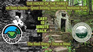 GATLINBURG TENNESSEE / THE FAIRY HOUSE IN THE GREAT SMOKY MOUNTAINS TOUR AND HISTORY HIKE