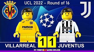 Villarreal vs Juventus 1-1 • Champions League 2022 • All Goals & Highlights in Lego Football