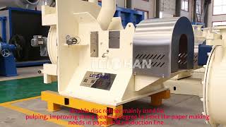 RF series double disc refiner