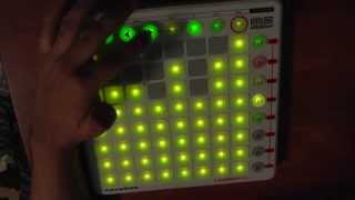 Play the Ableton Push on a Novation Launchpad - Launchpad95 explanation and performance