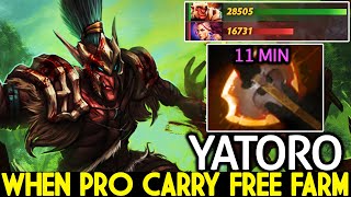 YATORO [Troll Warlord] Pro Carry Free Farm 11 Min Battle Fury Dota 2