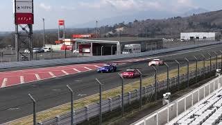 2019.3.31SuperGT公式テストin富士スピードウェイ、ホンダ・トヨタ・日産の編隊走行！