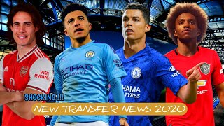 Latest Transfer News & Rumours | Cristiano, Willian, Haaland, Sancho, Cavani 2020