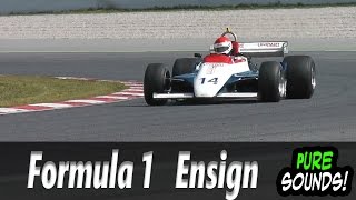 Formula 1 Car Sound - Ensign N180 Historic F1