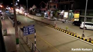 Thirthahalli Night View - Short Time-lapse