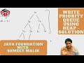 Write Priority Queue using Heap- Solution | Hashmap and Heap | Data Structure and Algorithms in JAVA