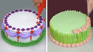 Stunning Cake Decorating Technique Like a Pro | Most Satisfying Chocolate Cake Decorating Tutorials