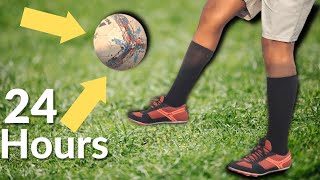 Learning to Juggle Football in 24 HOURS (Hindi)