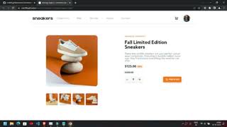 Ecommerce Product Page Full Code HTML CSS JAVASCRIPT | Code on Demand