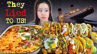 Revealing The Truth About the Titanic & The Creepy Conspiracies | Chorizo Cheese Dip + Tacos Mukbang