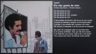 Agepê - Ela não gosta de mim (1977)