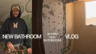 فلوق تعديل الحمام في ٦ ايام new bathroom in 6 days