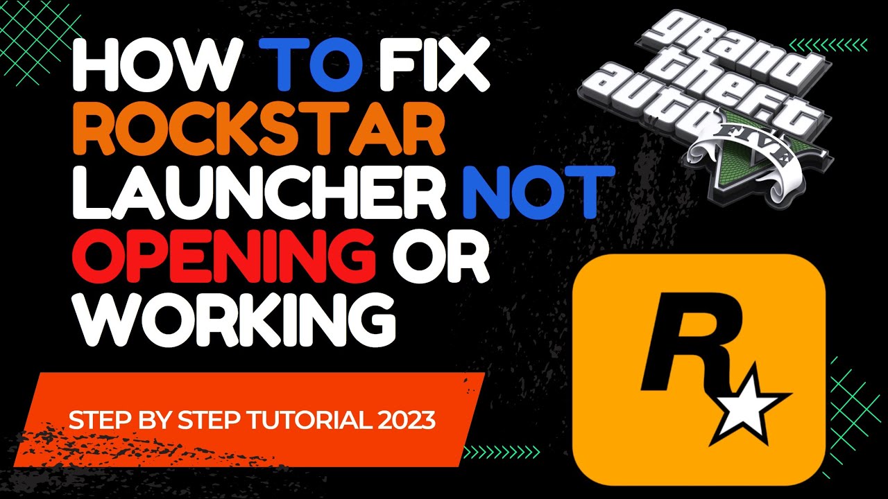 How To Fix Rockstar Games Launcher Not Working - YouTube