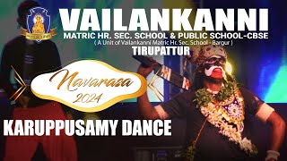 Karuppusamy Dance | Navarasa 2024 | VPS \u0026 VMHSS Tirupattur.