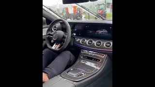 Mercedes | Cleaning Wind Screen while sitting inside | #Short #mercedesbenz #car
