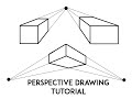 PERSPECTIVE DRAWING TUTORIAL WITH AUDIO