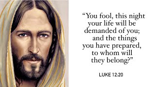 Monday of the 29th Week in Ordinary Time | Luke 12:13-21