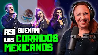 ANALIZANDO VERDADEROS CORRIDOS MEXICANOS! | Vocal Coach REACTION & ANALYSIS