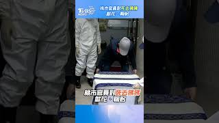 桃市官員對死去狒狒獻花、鞠躬  備極哀榮!｜TVBS新聞@TVBSNEWS01  #shorts