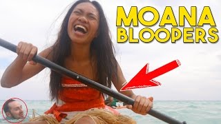 Moana Bloopers - How Far I'll Go | Behinds the scenes with Working with Lemons