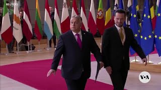 EU, internal criticism against Hungary mounts over Russia, economy | VOA News