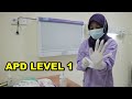 Cara Pemakaian dan Pelepasan APD Level 1 RSUD dr Soedomo Trenggalek