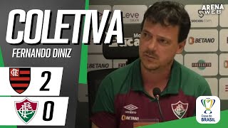 COLETIVA FERNANDO DINIZ | AO VIVO | Flamengo 2 x 0 Fluminense - Copa do Brasil 2023