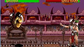 MK2 - The easiest way to defeat Shao Kahn in any difficulty (Baraka)