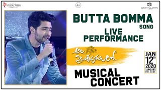 Butta Bomma Live Performance @ Ala Vaikunthapurramuloo Musical Concert | Armaan Malik, Thaman