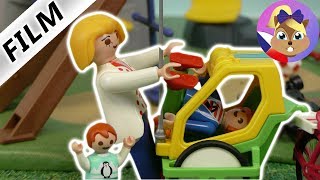 Playmobil příběh | Julian je zaseknutý v cyklistickém přívěsném vozíku! | Rodina Dvořákova10262