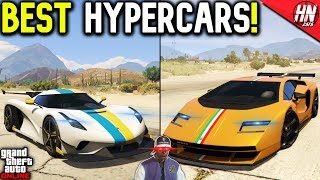 Top 10 HYPERCARS In GTA Online!