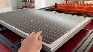 NewPowa USA 75W Solar Panel to Power My SetPower Fridge/Freezer (How to Install)