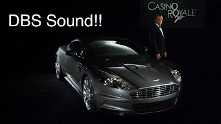 ASTON MARTIN DBS SOUND アストンマーティン DBS エンジンスタート音　DB9 DB11 DBX vantage bond car 007 ボンドカー　エンジン音