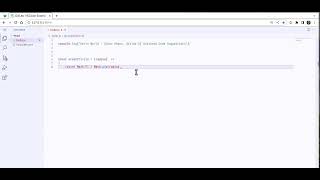 AI assisted code suggestions on web IDE