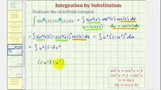 Ex: Integral Using Substitution with an Odd Power of Cosine