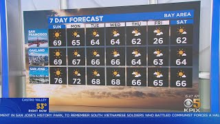 TODAY'S Forecast:  The latest weather forecast from the KPIX 5 weather team
