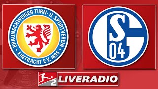 🔴 Eintracht Braunschweig - FC Schalke 04 | 2. Bundesliga 3. Spieltag | Liveradio