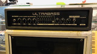 BEHRINGER ULTRABASS BXR1800H 180-WATT 2-CHANNEL BASS AMPLIFIER HEAD 14,INCH SPEAKERWilson’s Music