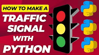 Create a Traffic Signal Simulation in Python | Easy Python Turtle Graphics Project for Beginners